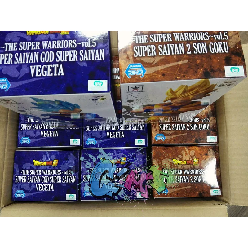 CMT inlock Banpresto Dragon Ball Super DXF супер воины VOL.5 фигурка Сон Гоку и Вегета с оригинальной