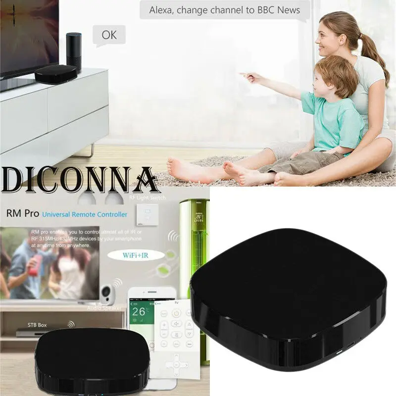 A1 Мини Wifi умный ИК пульт дистанционного управления для Alexa Google IFTTT|Пульты ДУ| |