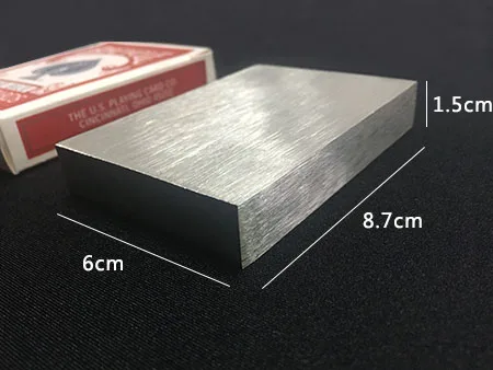 Ножи через металлические чудесное 2 0 фокусы монеты маг закрыть иллюзии трюк