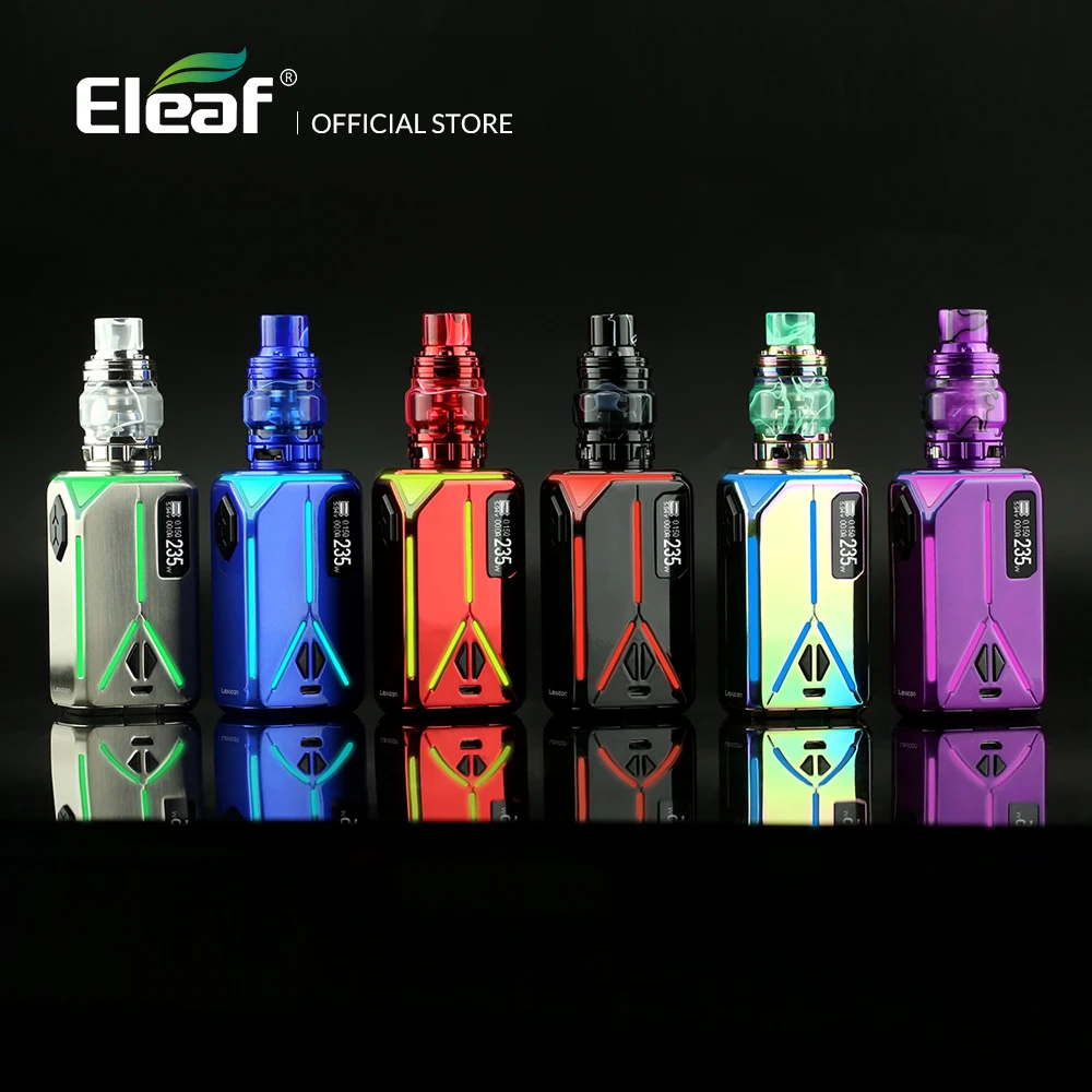 Оригинальный Eleaf Lexicon с ELLO Duro kit 6 5 мл HW M/HW N катушка коробка мод выход 235 Вт вейп