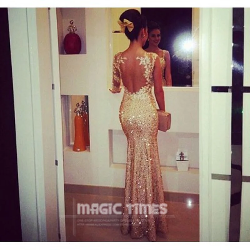 Женское платье Русалка для выпускного вечера без рукавов с бисером 2020|beaded prom