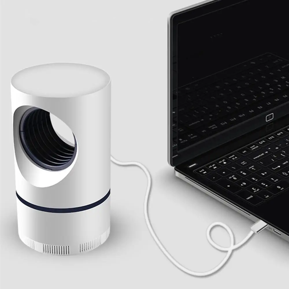 Низковольтный ультрафиолетовый светильник USB, лампа от комаров, безопасный энергосберегающий эффективный фотокаталитический антимоскитный светильник