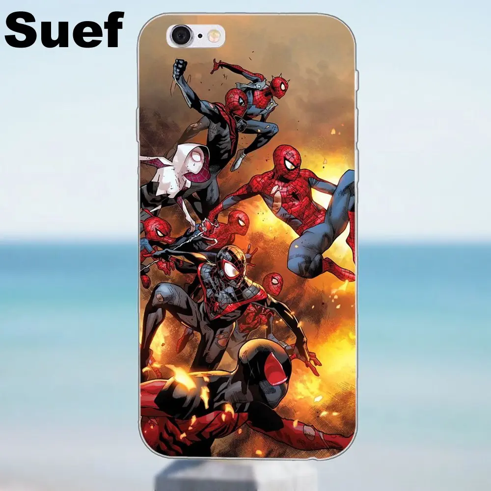 Suef для iPhone 4 4S 5 5S 5C SE 6 6S 7 8 Plus X Samsung Galaxy A3 A5 J1 J3 J5 J7 2016 2017 чехлы из ТПУ с изображением