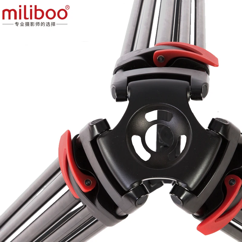 Miliboo MTT609A Профессиональный сверхмощный гидравлический штатив с шаровой головкой