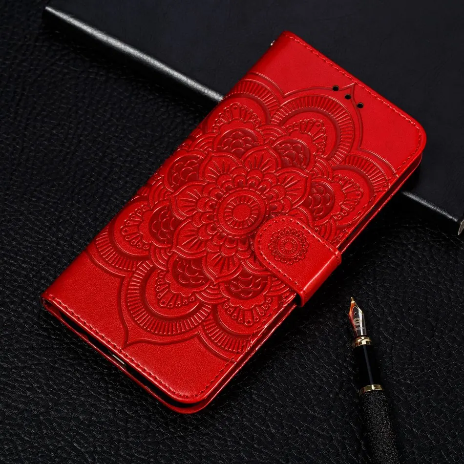 

Datura Flower Flip Leather Cover For Xiaomi 8 Lite 9 9SE A2 Lite Redmi Note 7 6 Pro 6A Business Wallet Book Capa Card Slot DP13F