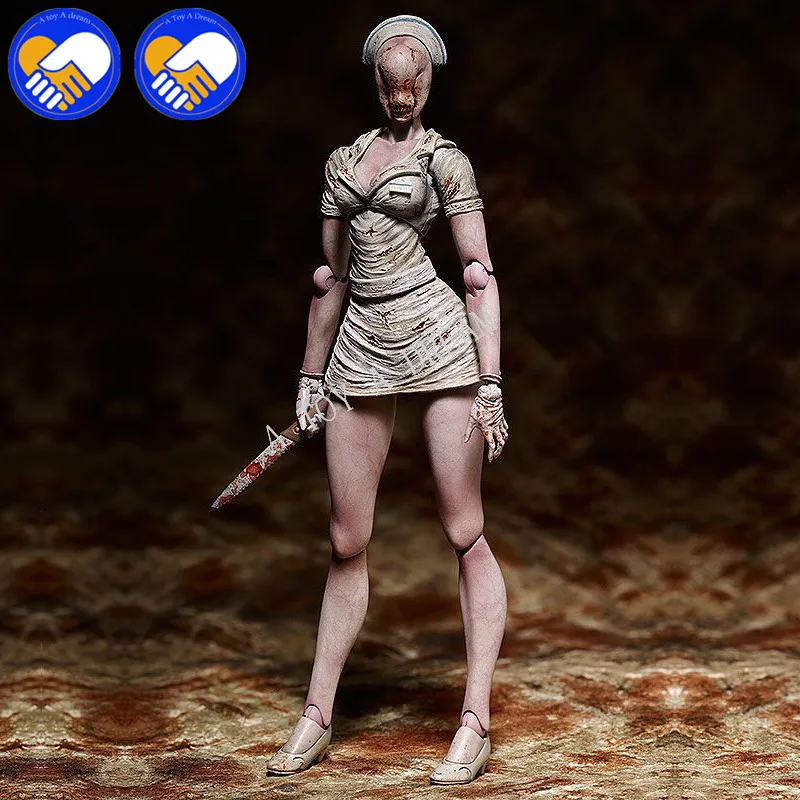 Новый манга анимация игрушки Figma SP-061 Silent Hill 2 без лицо медсестры блистер голова