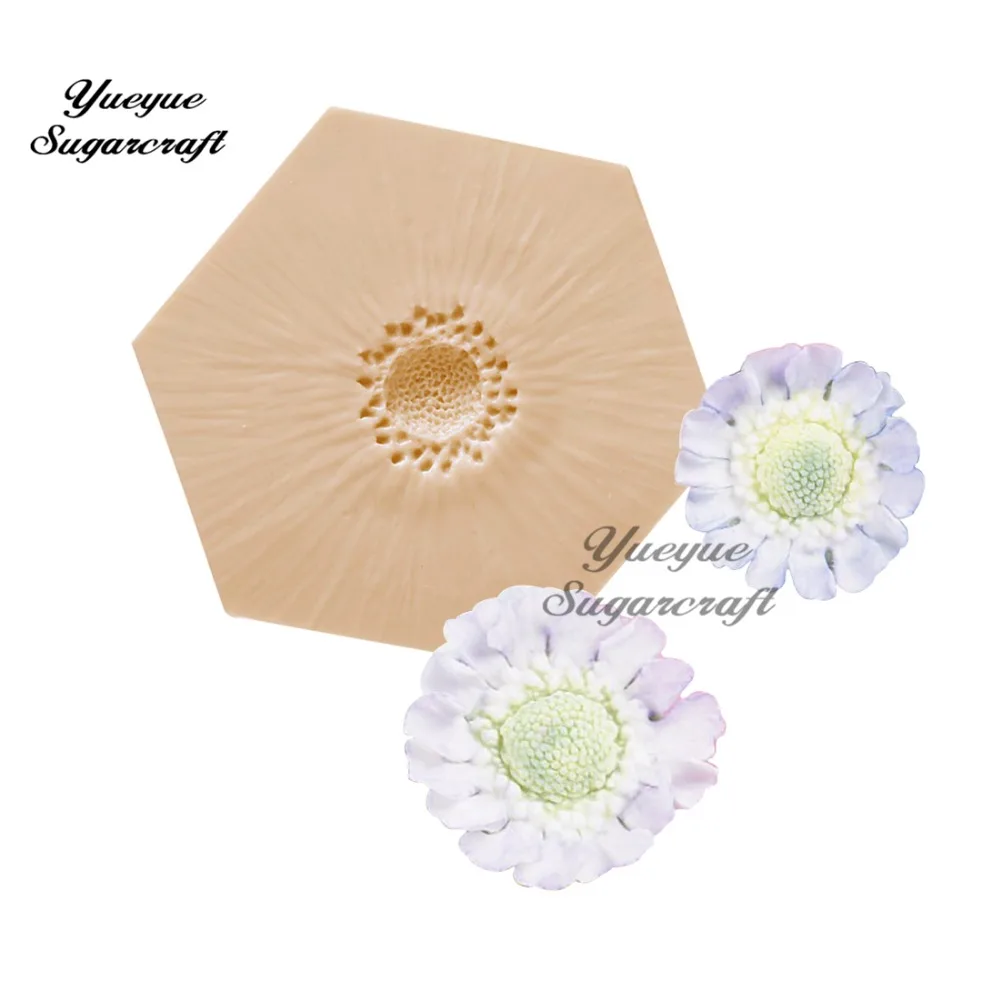 Yueyue Sugarcraft Flower silicone mold fondant cake decorating tools chocolate gumpaste | Дом и сад