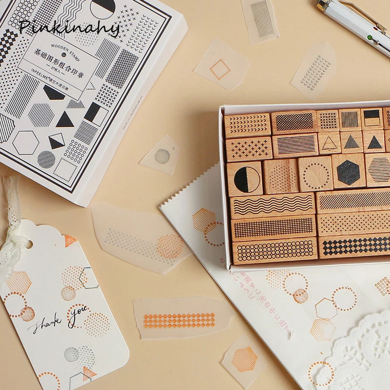 27 шт./компл. винтажный Ретро стиль базовый шаблон планер времени запись