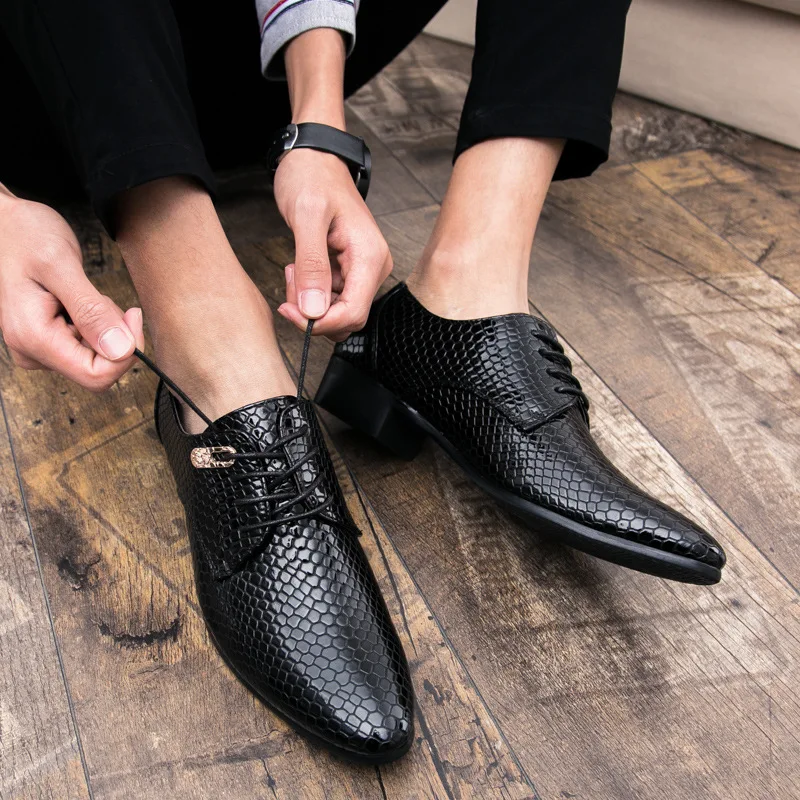 Тереза риог мужская обувь 2019 Британская мода мужские классические туфли