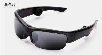 Black lens Оригинальные умные солнцезащитные очки Bluetooth, гарнитура для костной проводимости, умные очки для спорта и здоровья, беспроводные наушники и микрофон - Цвет: Black lens