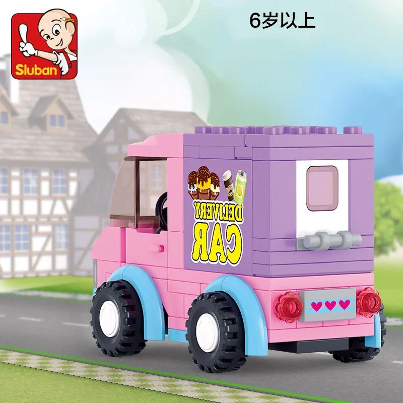 Sluban модели Здание игрушка Совместимость с LEGO Лего Legos Конструктор B0520 102 блок