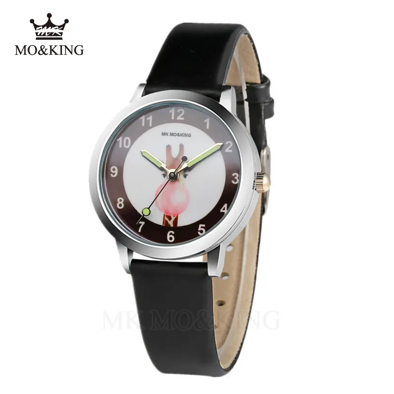 Роскошные брендовые Детские часы для маленьких студентов девочек и мальчиков