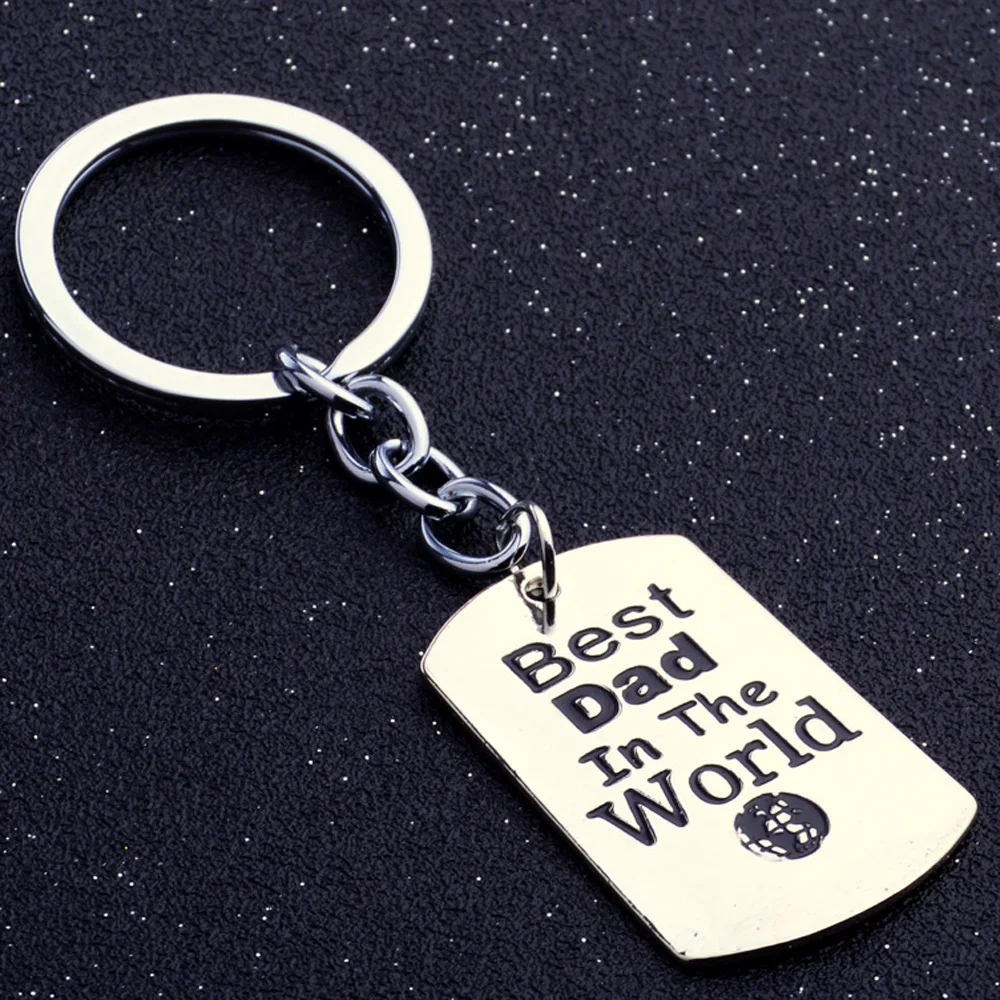Подарок на день отца брелок для ключей с надписью Best Dad|best keychain|keychain keyringkeyring dog |