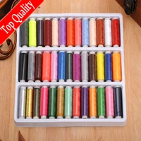 39 colors household overlock diy manual high quality sewing threads computerized embroidery linha costura floss sale dirco