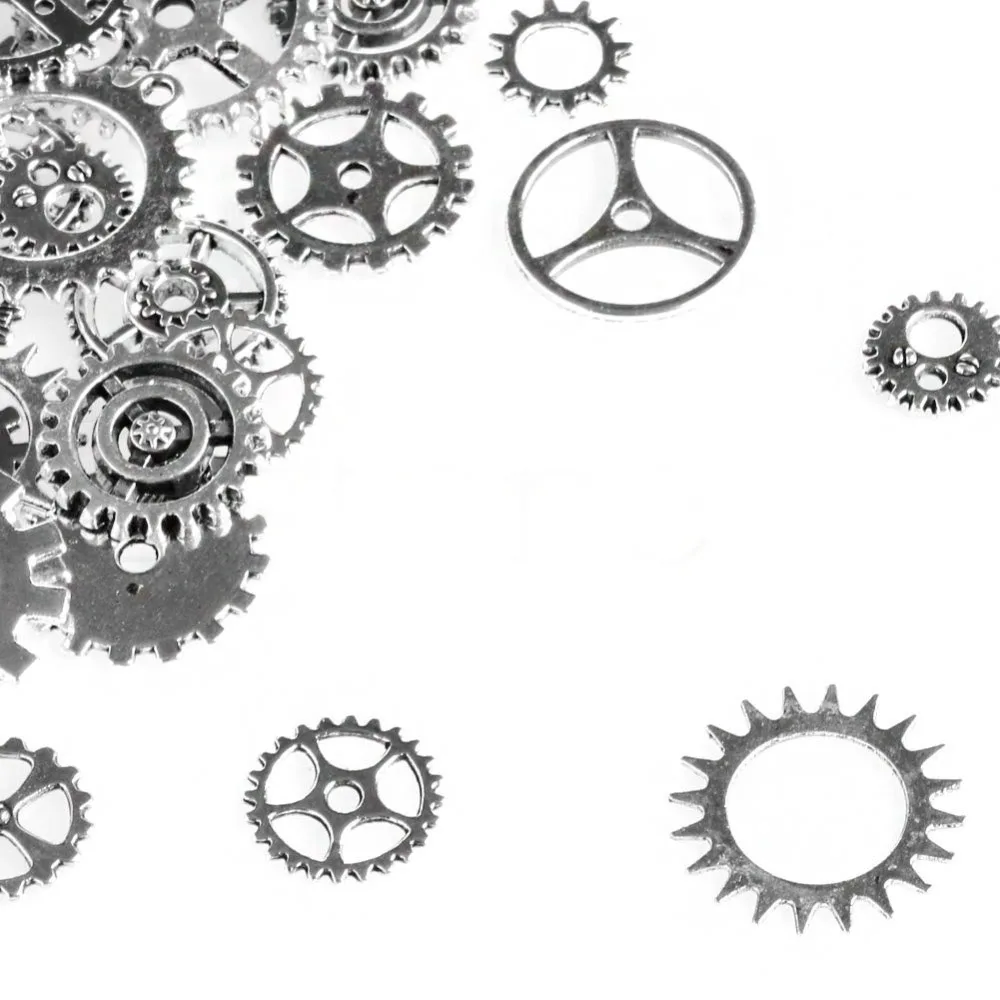 1 упаковка 100 г смесь сплава механические стимпанк Cogs & Gears Diy Аксессуары Новый