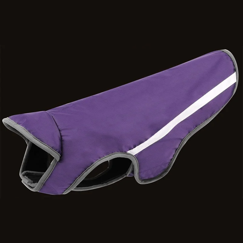 Outdoor Reflective pet clothes Autumn winter thicken Dog Coat Waterproof warm dogs Clothing Ski jacket with Traction hole | Дом и сад