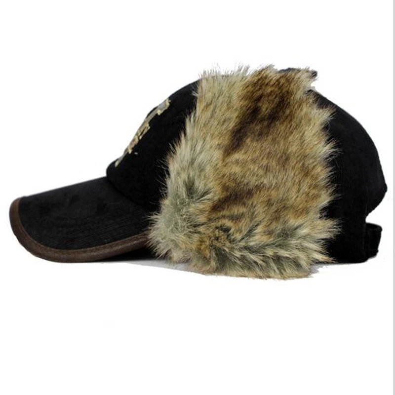 Меховая Бейсболка Мужская Купить