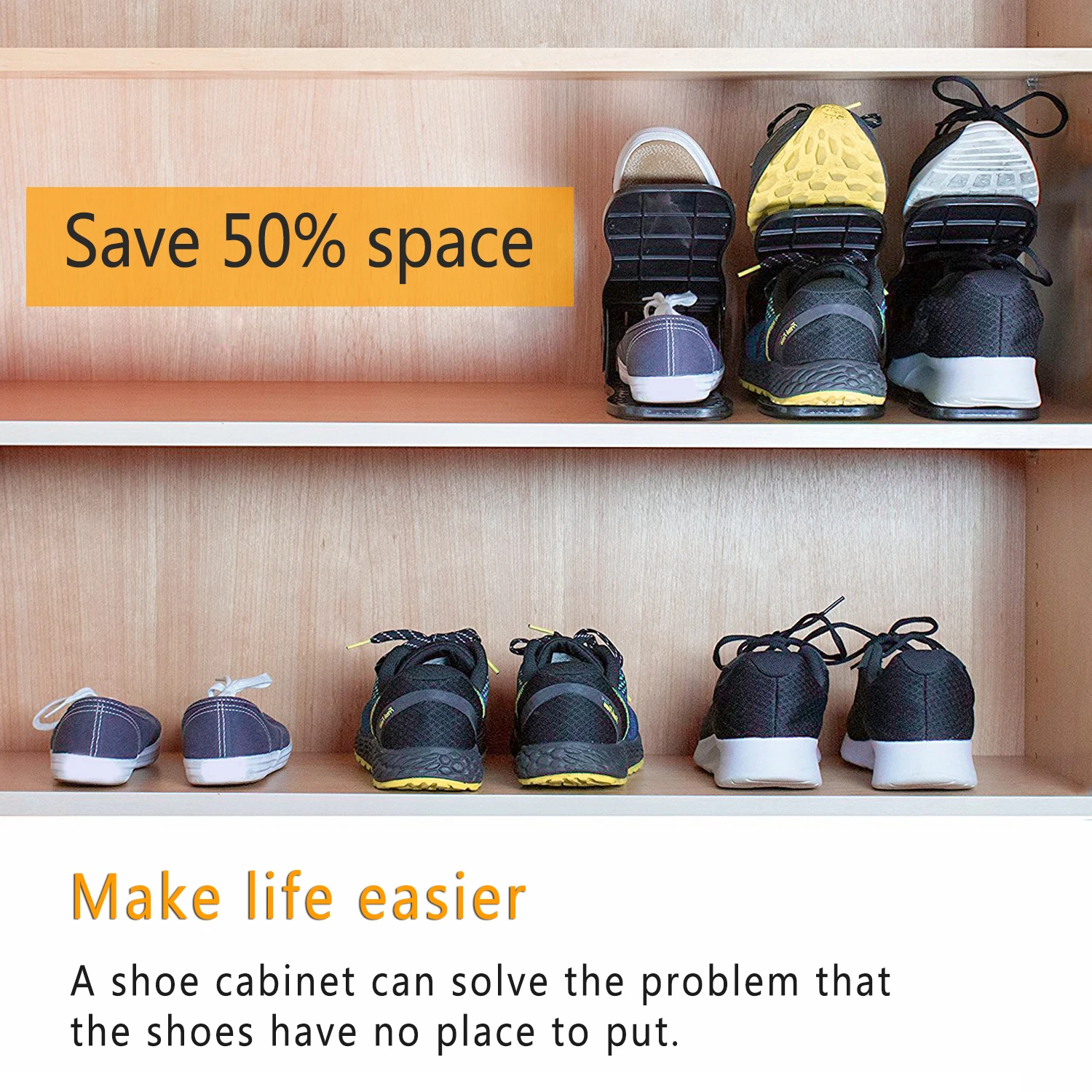 8 шт. органайзер для обуви современный шкаф хранения двойная Удобная коробка