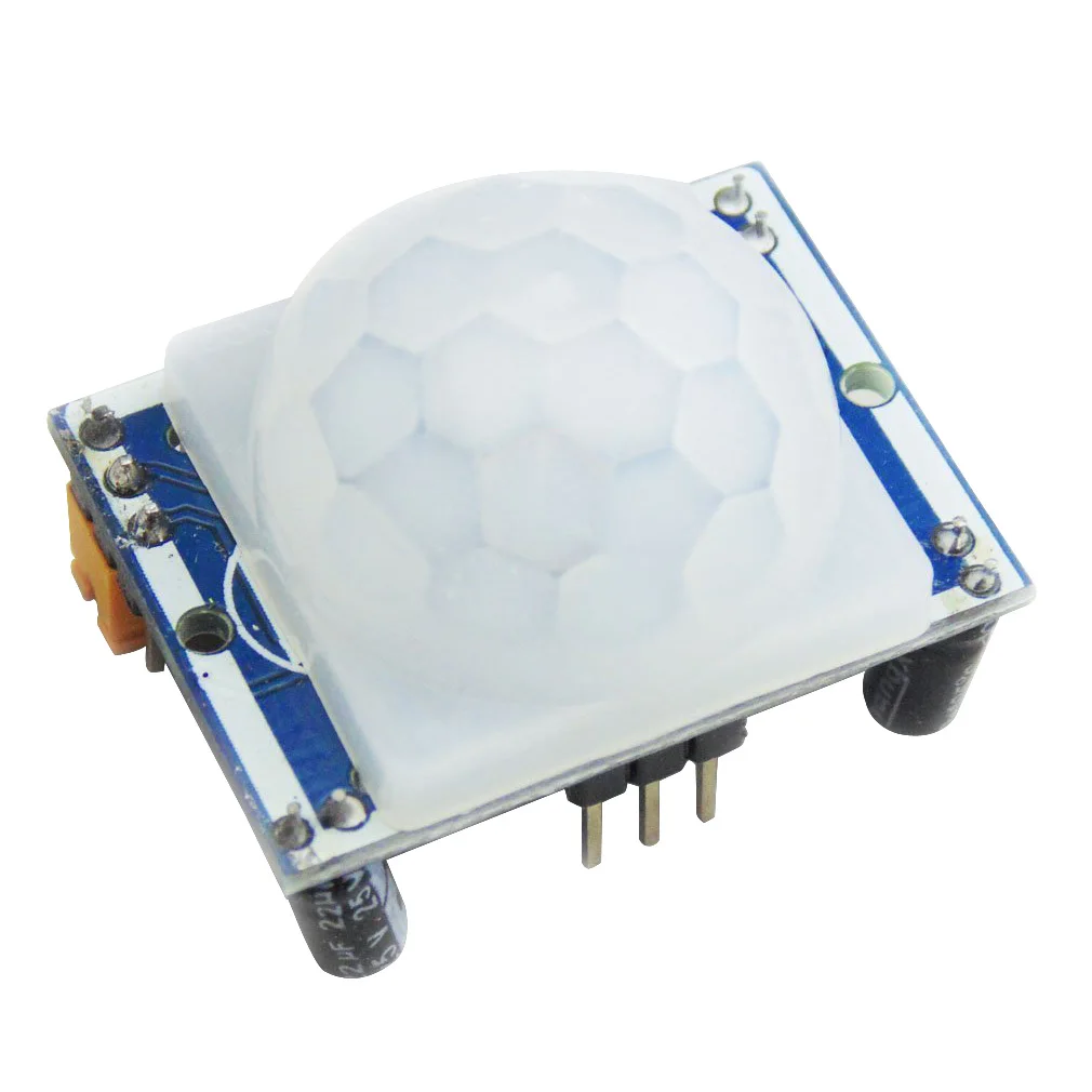 

DSHA New Hot HC-SR501 Human Sensor Module Pyroelectric Infrared Blue