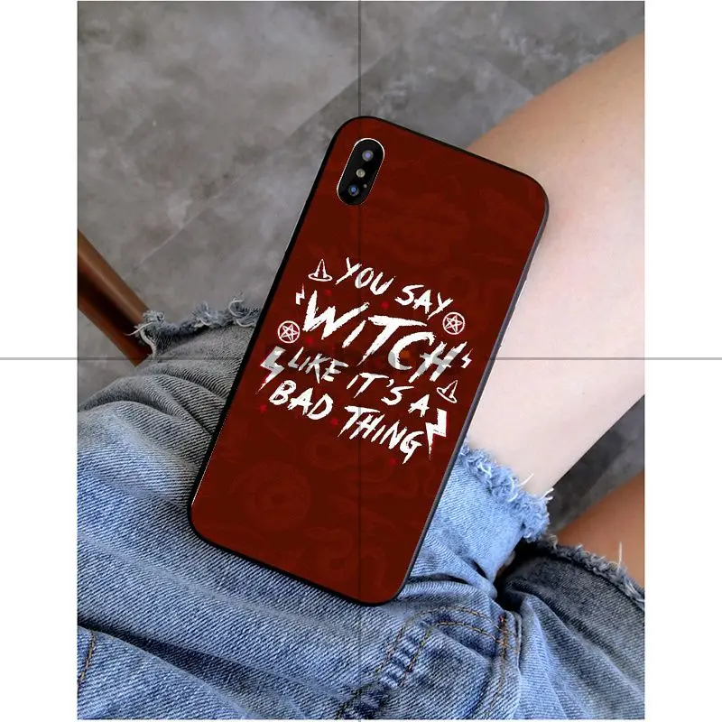 A11 Babaite Chilling adventures of Sabrina TPU Мягкий силиконовый черный чехол для iPhone X XS MAX 6 6s 7 7 plus 8 8 Plus 5 5S SE XR - Цвет: A11
