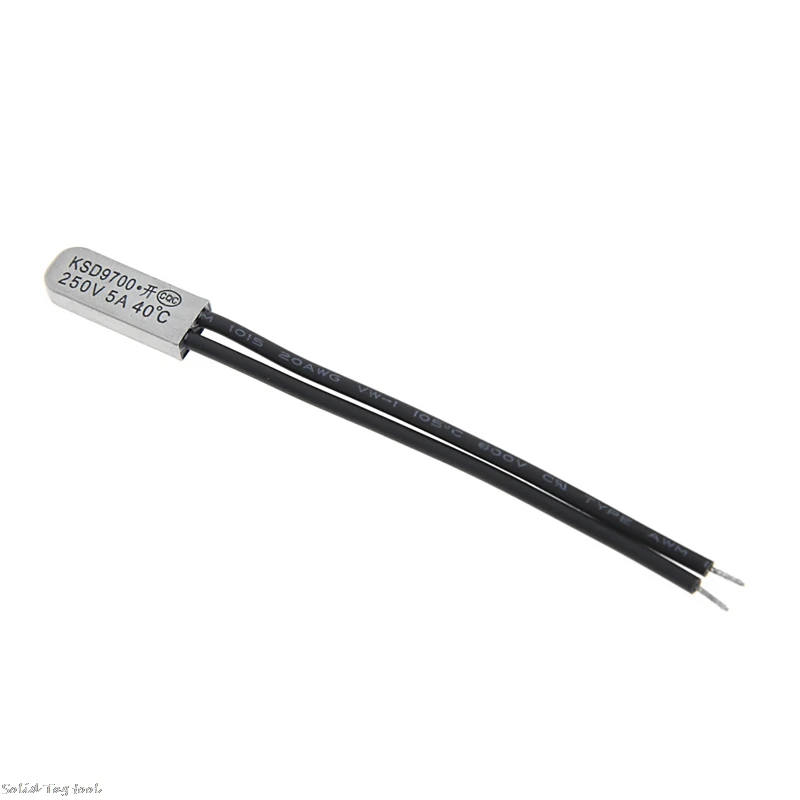 5 шт. KSD9700 5A 250V 40 градусов Цельсия (N. О.) Термостат переключатель