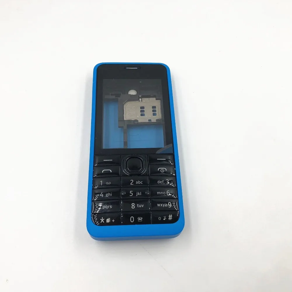 Оригинальный чехол для Nokia Asha 301 n301 с двумя картами + английская клавиатура задняя