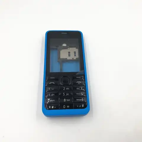 Оригинальный чехол для Nokia Asha 301 n301 с двумя картами + английская клавиатура + задняя крышка аккумулятора с логотипом