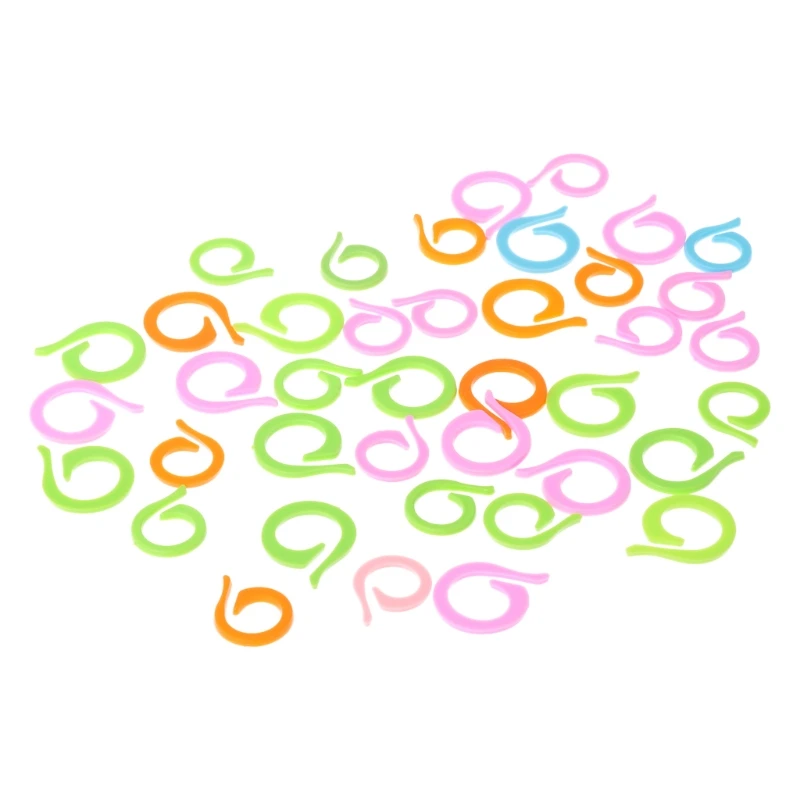 73 шт. пластиковый крючок для вязания крючком вплетать в пряжу игла набор