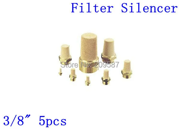 5 шт 3/8 &quotрезьба Спеченная бронза пневматическая фотолампа|filters fleetguard|filter