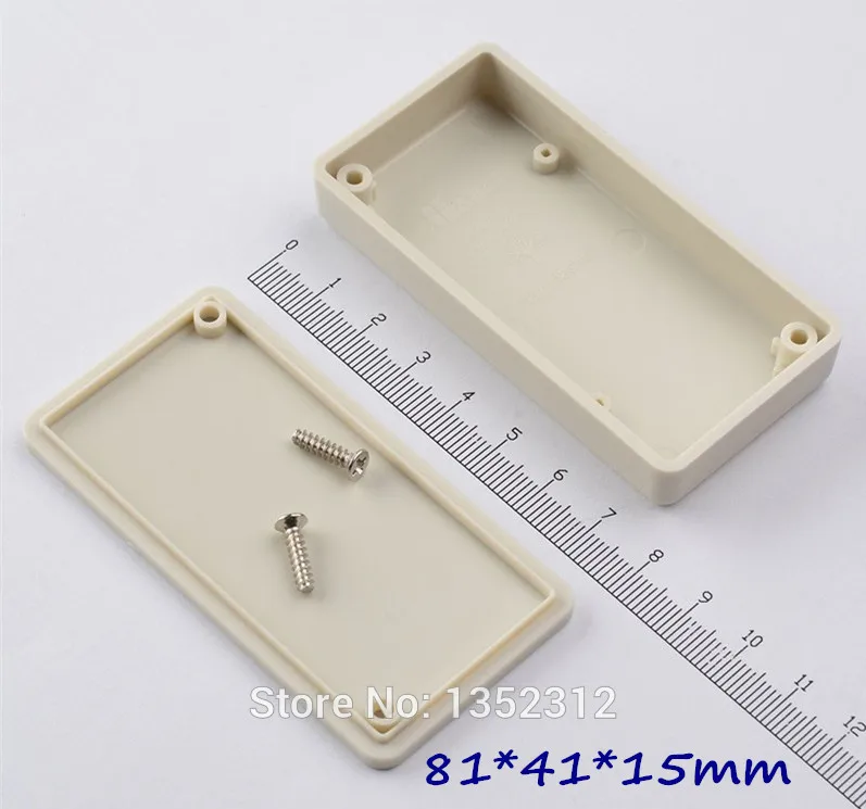 Free shipping 4 pcs/lot 81*41*15mm project case DIY switch box customizable electronics enclosures waterproof junction | Инструменты