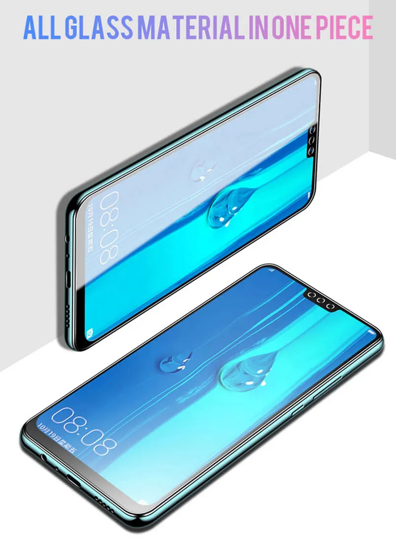 Для honor view 20 v20 для Huawei P30 Pro p smart 2019 Y7 Nova 4 закаленное стекло Защитная пленка экрана
