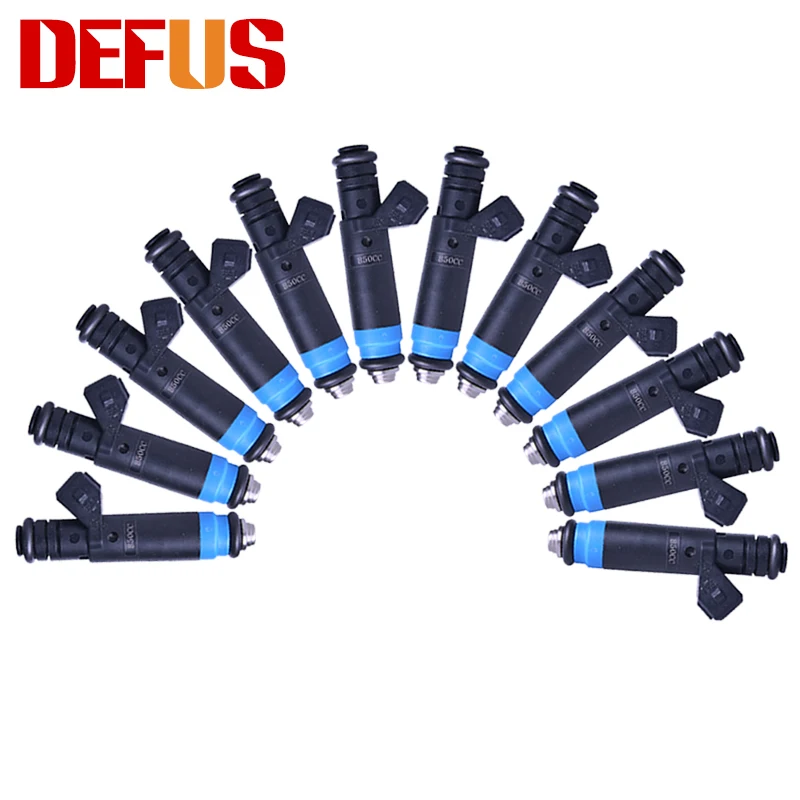 

12x 850CC 80lb Nozzle Fuel Injector OE 110324 F127B00418 FI114992 EV1 For V8 LT1 LS1 LS6 Deka Engine Injection Part Flow Balance
