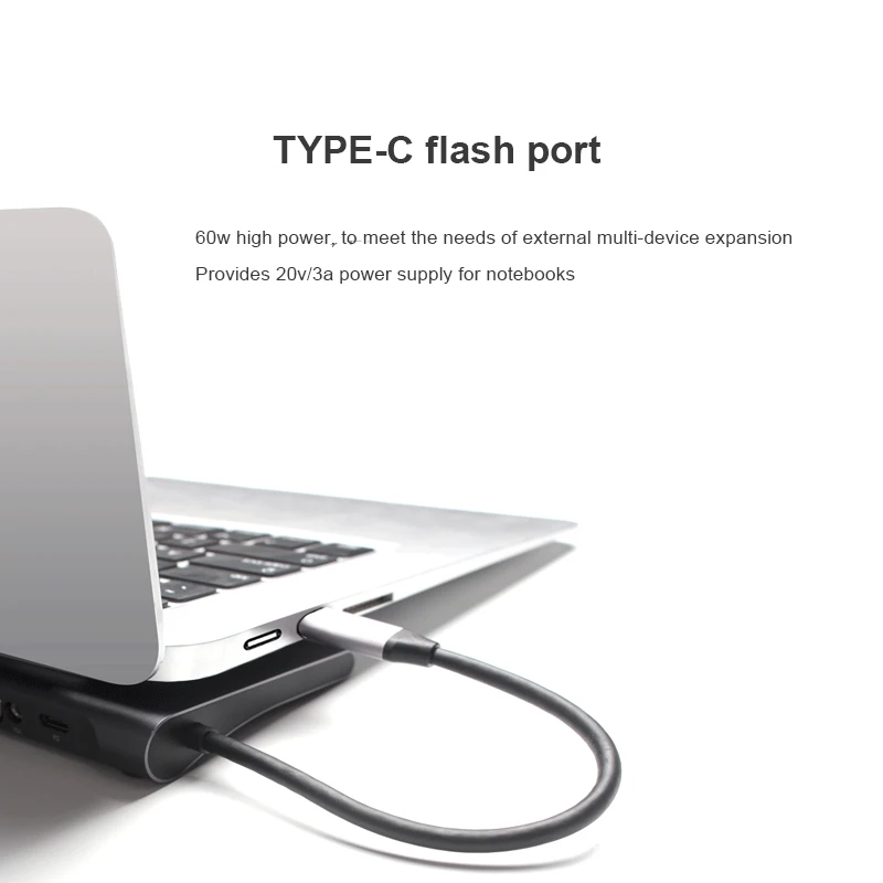 Ingelon многофункциональная 11 в 1 концентратор USB Type C док станция для MacBook алюминий