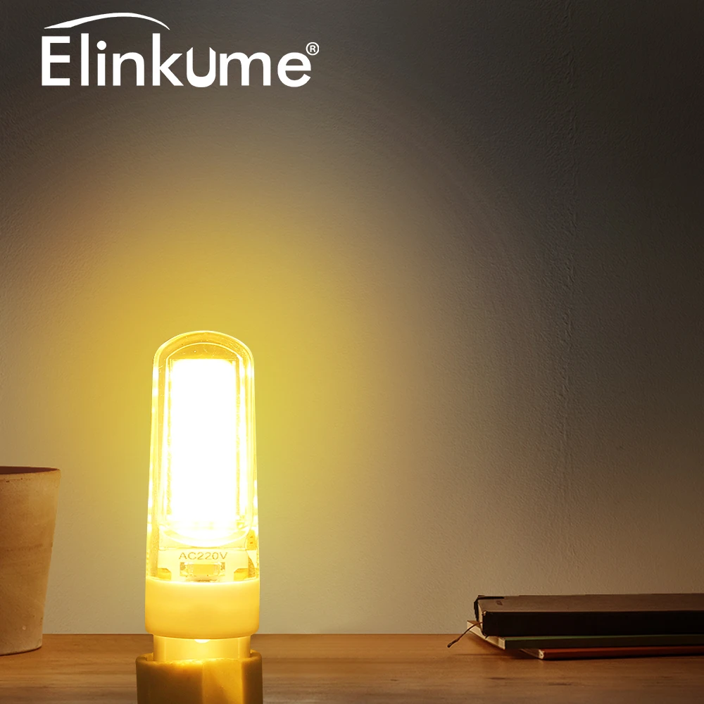 Elinkume E14 Светодиодный светильник 3 Вт мини лампа 1 шт. 2609SMD Ampoule светодиодный AC220V