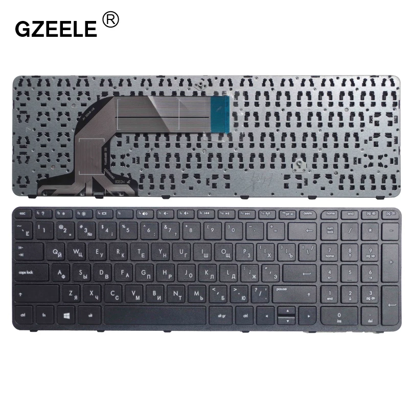 

GZEELE Russian laptop Keyboard for HP Pavilion 17-e000sr 17-e001er 17-e002er 17-e003er 720670-001 AER68U00310 RU russia keyboard