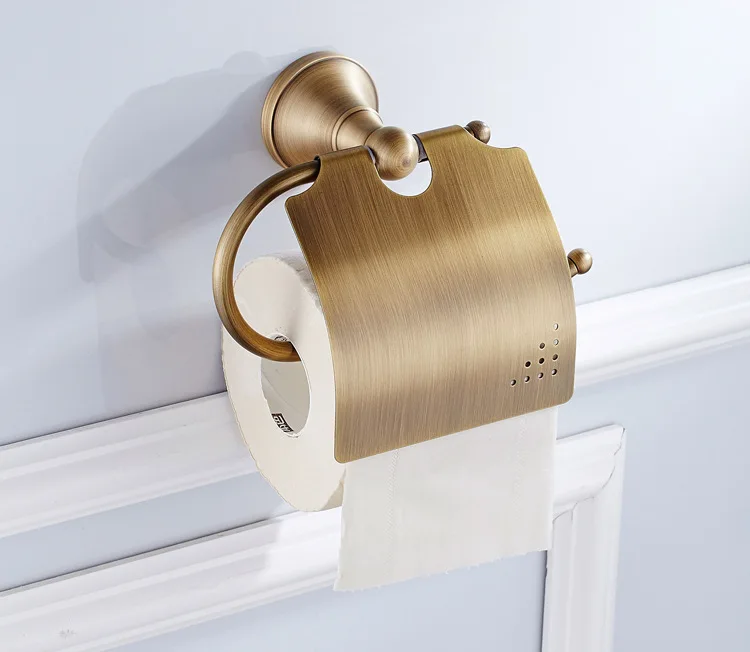 Держатель для туалетной бумаги Senducs античный бронзовый|bronze toilet paper holder|toilet holderpaper