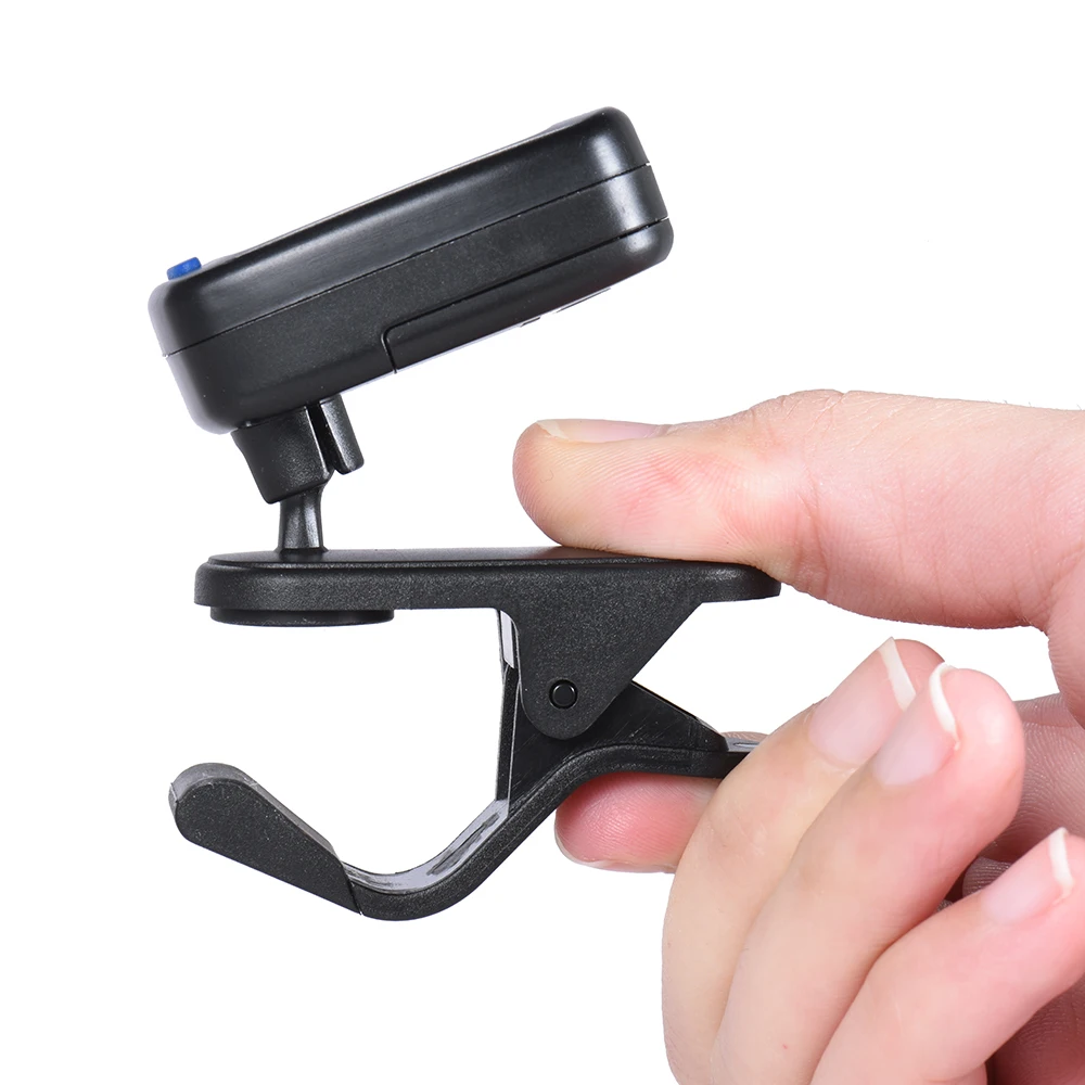 Клип он автоматический для гитары тюнер Корона электронный цифровой ЖК дисплей