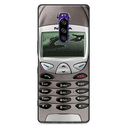 Силиконовый чехол для sony Xperia 1, чехол, Ретро камера, телефон, окрашенный Мягкий ТПУ чехол для телефона, для sony Xperia 1, J8110, J8170, J9110 - Цвет: A7