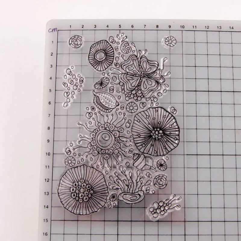 1 шт. многофункциональные смешанные принты прозрачные печатные карточки