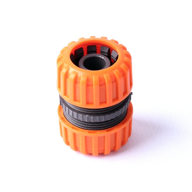 

3pcs 3/4inch Garden Hose Repair Connectors Green Thumb Orange Plastic Fast Connector