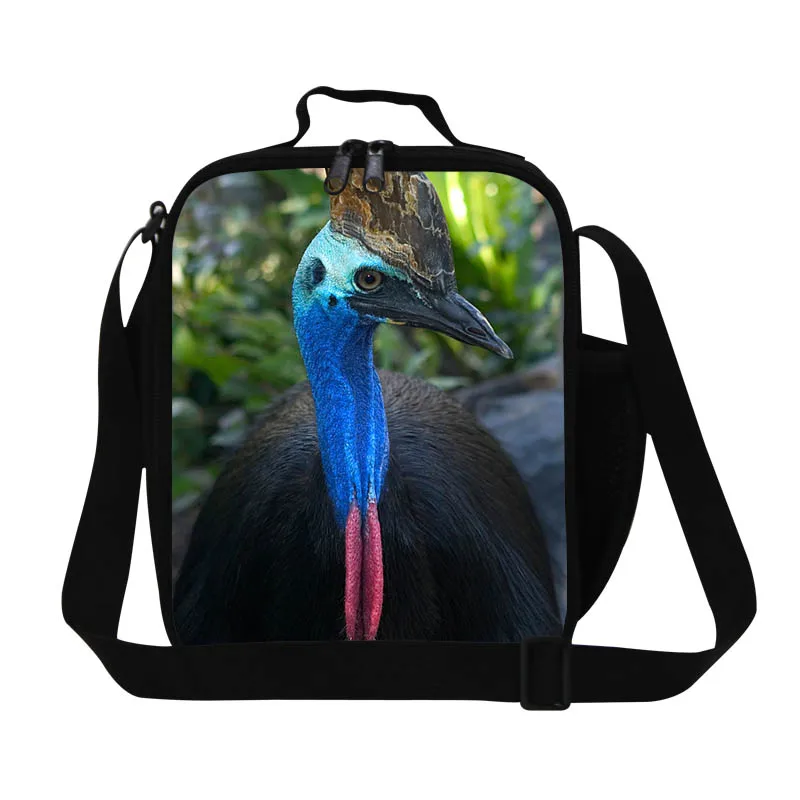 Новый дизайн 3D сумки для ланча в виде животных индейки школы детский Ланч-бокс
