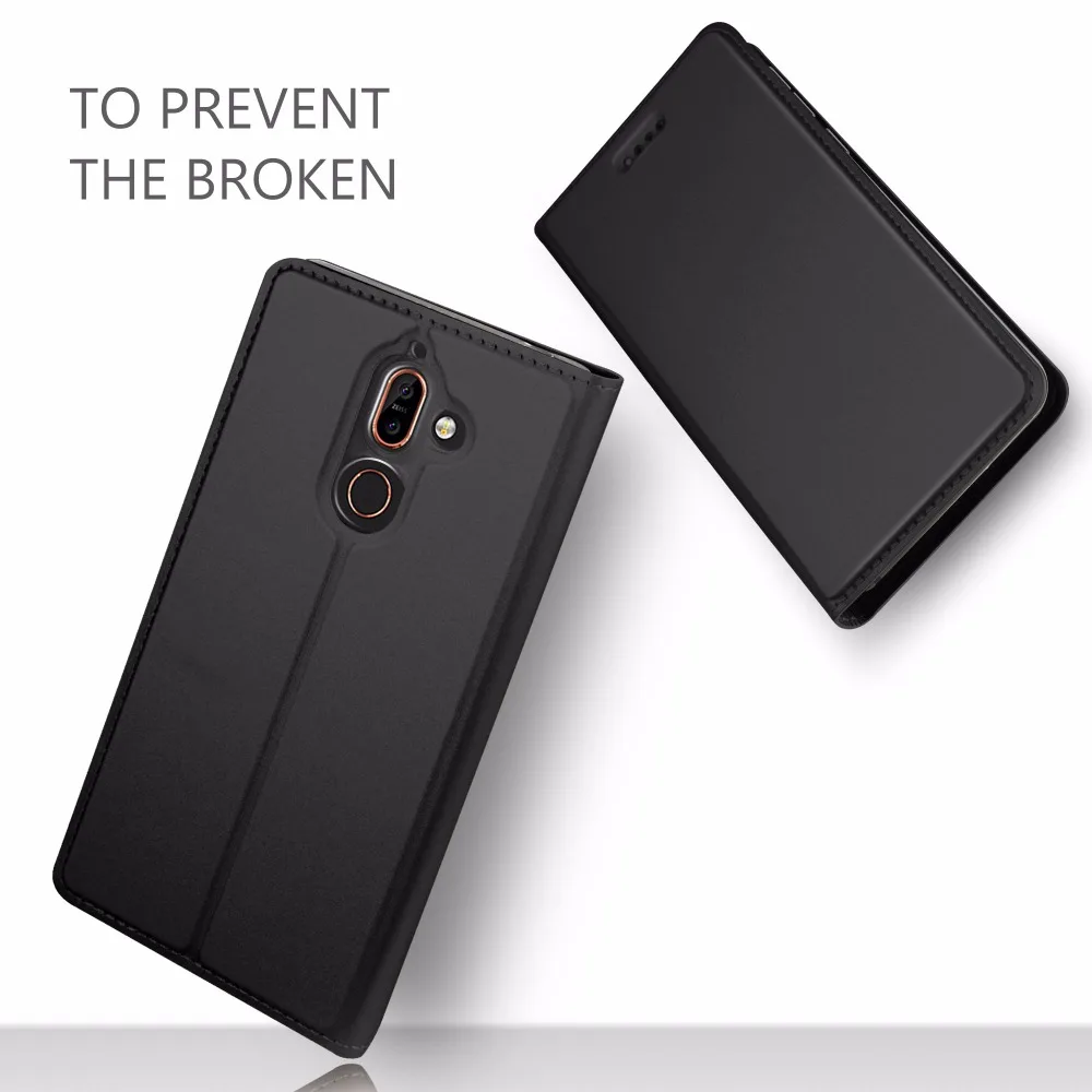IVSO Бизнес Стиль кошелек чехол для телефона NOKIA 7 Plus слот карты крышка | Мобильные