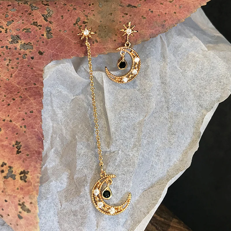 925 Серебряные иглы Милая модная Асимметричная длинная куртка короткие полые
