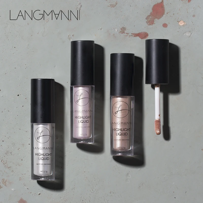 4 шт. жидкий хайлайтер осветитель контурирующий макияж осветлитель для лица