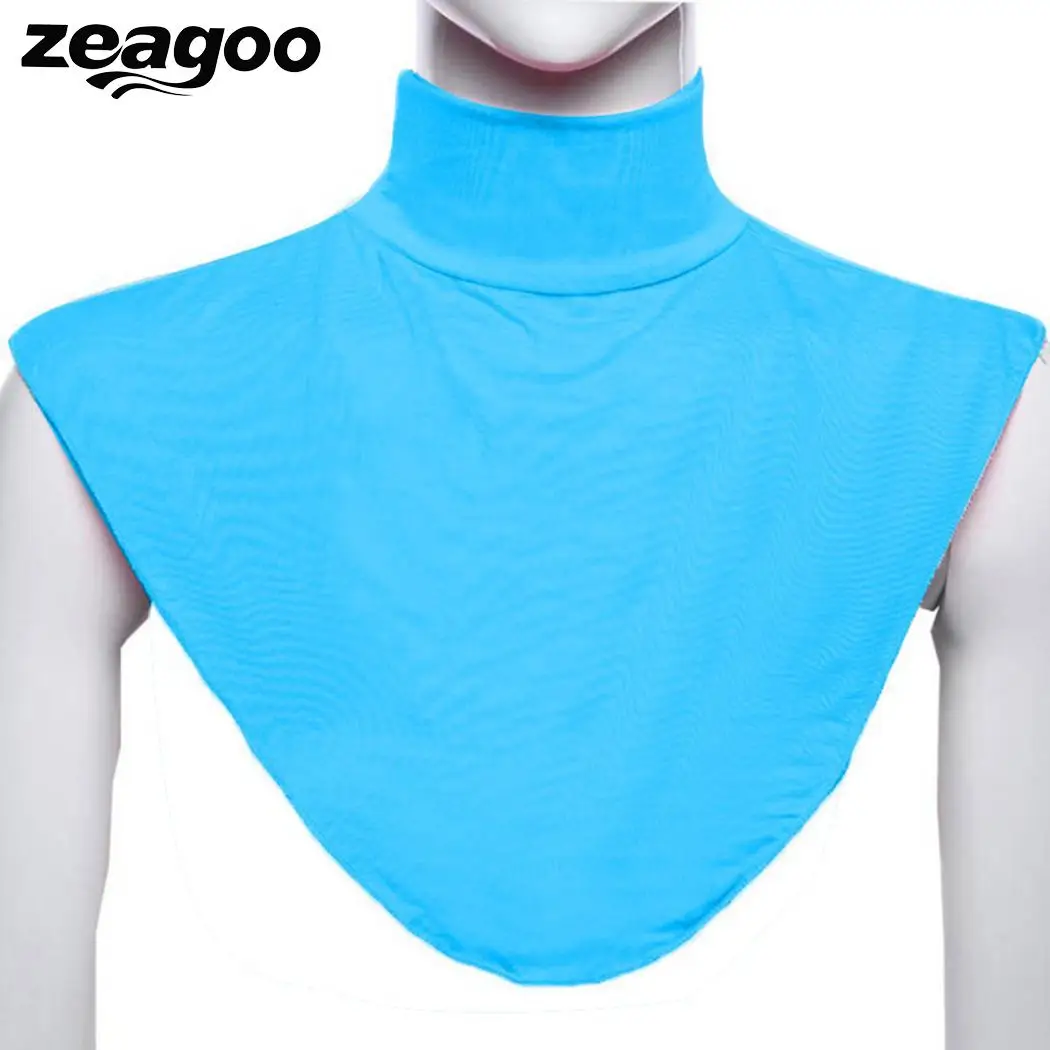 Zeagoo Новый исламистского движения мягкая эластичная петля Твердые воротник шарф