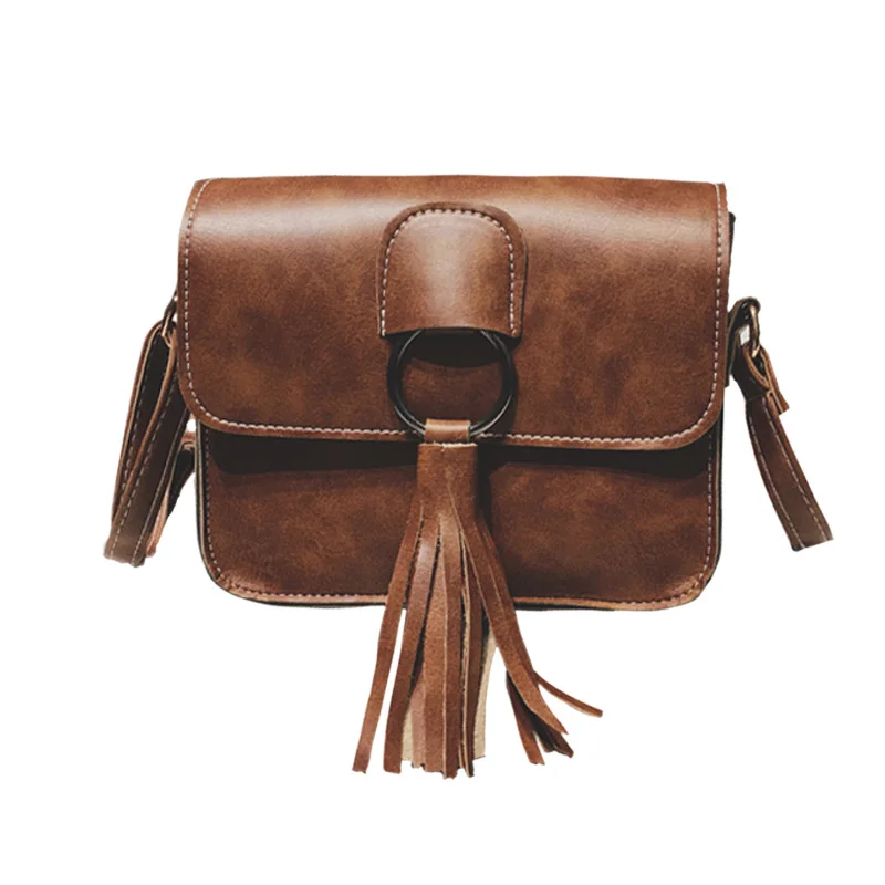 2018 модная винтажная богемная женская сумка через плечо маленькая квадратная