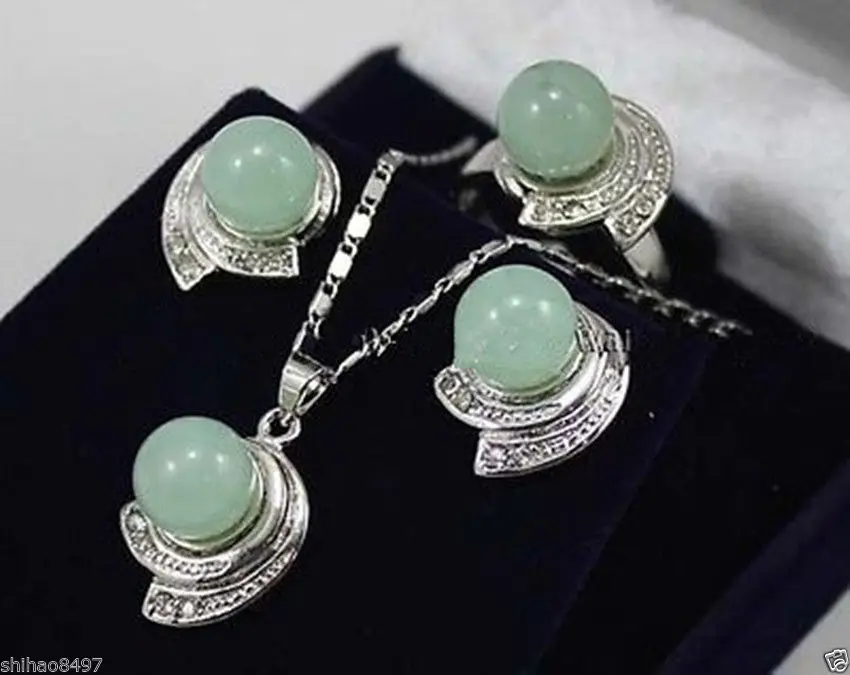 

Модные ювелирные изделия, серьги из зеленого натурального камня, кольцо, ожерелье, кулон AAA. Часы с кварцевым камнем и кристаллами Бесплатная доставка