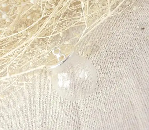 Стеклянный Подвеска из стеклянного флакона пузырьковый шар 12 мм 20 х12 Пустые