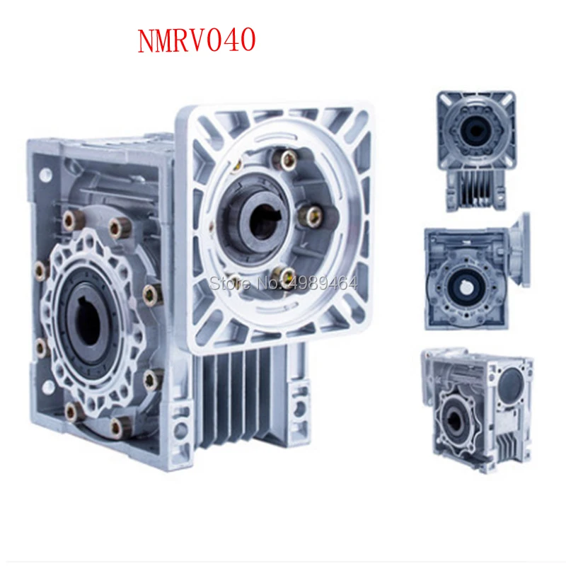 NMRV040 86 мм коэффициент редуктора червячного 5:1 до 100: 1 вход 14 вал для шагового