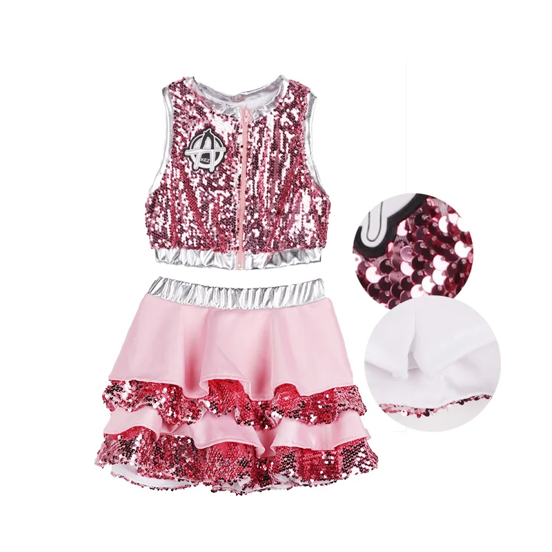 Новинка 2018 модный костюм для джазового танца в стиле хип-хоп одежда подиума